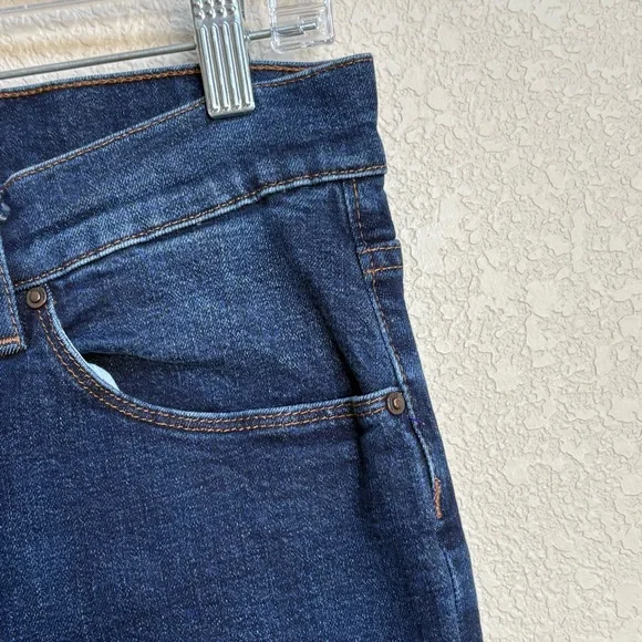 Mott & Bow Boyfriend Dark Blue Jeans Women’s 29 High Rise Classic Straight - Picture 6 of 9